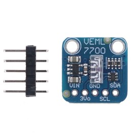 VEML7700 Ambient Light Sensor, DC 3.3 V Light Sensor Module 0~120,000 Lux Light Measuring Range 0.0036 Lx/ct Resolution with XH2.54-5P Connector