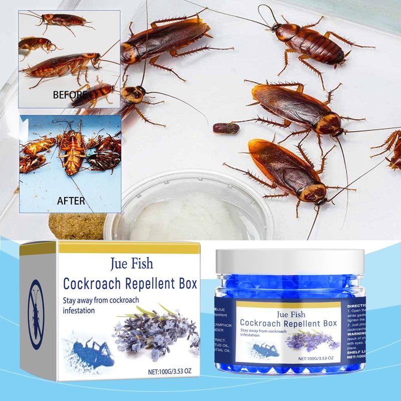 Cockroach decoy gel plant extract Cockroach repellent box roaches traps