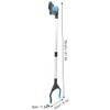 31" Extensor Recogedor De Basura Plegable, Agarrador De Mano Para