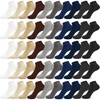 GENTLEAGU Viscose Bamboo Socks Thin Ankle Socks for Women in