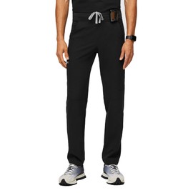 FIGS Axim Cargo Scrub Pants for Men – Black, XL