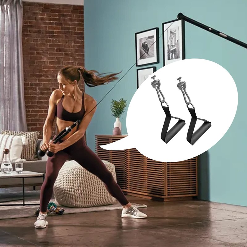 JILINWEI 1Pair Tonal Accessories with T Lock Adapter,Tonal Gym Machine