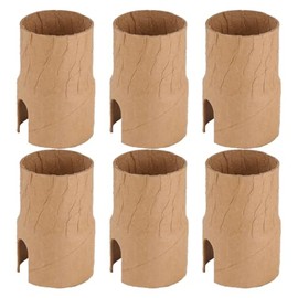 B&P Lamp® Fat-Boy Paper Insulator For Turn-Knob Socket, 6 Pack