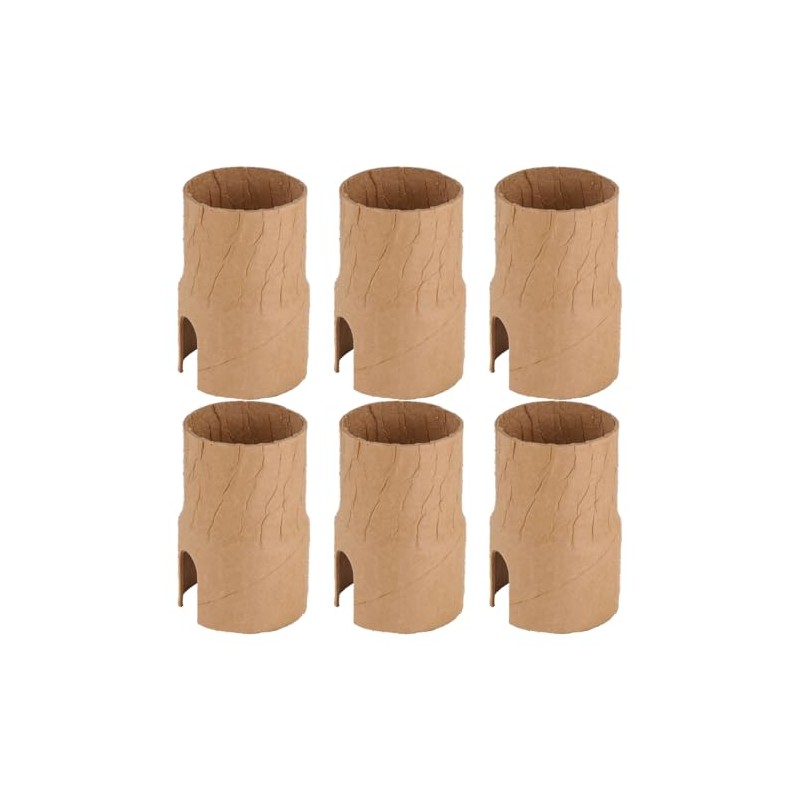 B&P Lamp® Fat-Boy Paper Insulator For Turn-Knob Socket, 6 Pack