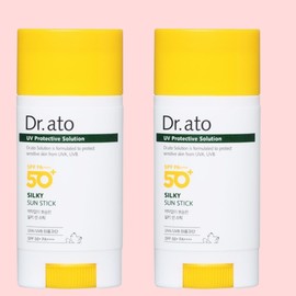 Doctor Ato Dr. Ato Silky Sun Stick SPF50+ PA++++, 15g, 2 units / 닥터아토 실키선스틱 SPF50+ PA++++, 15g, 2개