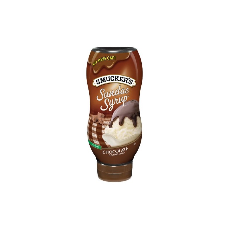Smucker's Sundae Syrup Chocolate Flavored Syrup, 20-Ounce (Pack of 6)