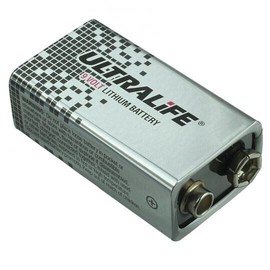 Ultralife 9-Volt U9VL Ultralife 9V Lithium Battery - Long Life Battery Exp-2033
