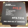 DHD NTX-7410 10” Woofer DVC 800 Watts Max Red Color