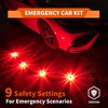 Markstor Led Road Flares 6 Pack LED Flares Emergency Kit,