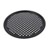 Fantes Perforated Crispy Pizza Pan, Non-Stick Carbon Steel, PFOA Free,