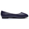 VenusCelia Zapatos planos con punta de azulejo para mujer, azul