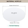 Awclub Round Lampshade Diffuser, 15" Diameter with 3/8" Center Hole