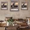 Rustic Barnwood Picture Frames 8.5x11 - Set of 2 -