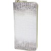 Bliss Leather 10514-100-354 Himalayan Crocodile Embossed Long Wallet, Men's, Genuine