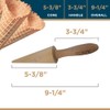 O'Creme Pizzelle Roller/Krumkake Cone/Ice Cream Cone Mold, 9.25 Inches Strong