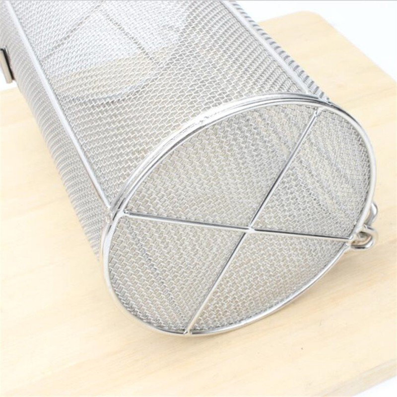 Stainless Steel Spice Seasoning Strainer Collapsible Telescopic Handle Soup Seasonings