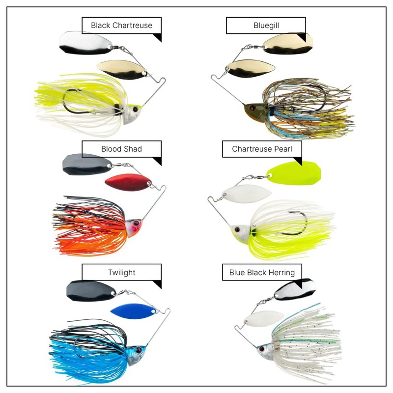 Freedom Tackle Speed Freak Compact Smallmouth Spinnerbait with Kilter Blade