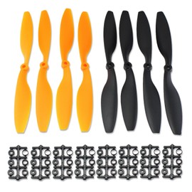 KEESIN 4 Paar Bull Nose 1045 Props CW CCW ABS Propellern für Quadcopter Acromodelle