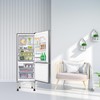 HEYLEAYAR Mini Fridge Stand, Universal Adjustable Washing Machine Stand with