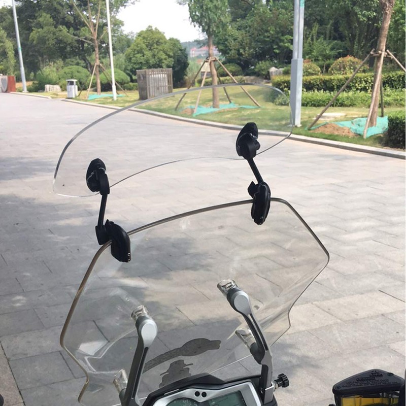 ONGMEIL Adjustable Clip-on Screen Windshield Spoiler Air Deflector Universal for