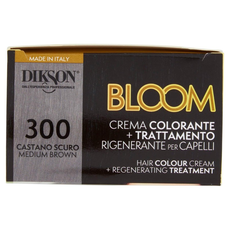Dikson Muster Dikson Bloom Cream 300 Dark Brown, Black, Standard