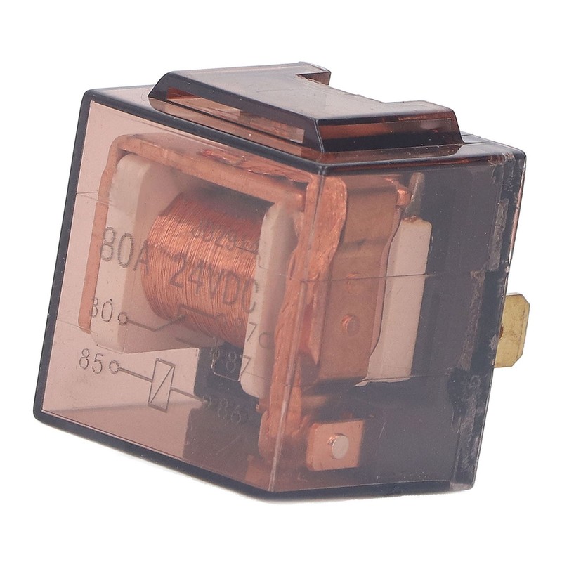 10PCS SPDT 5 Pin Relay Copper Contact Acrylic Waterproof Housing