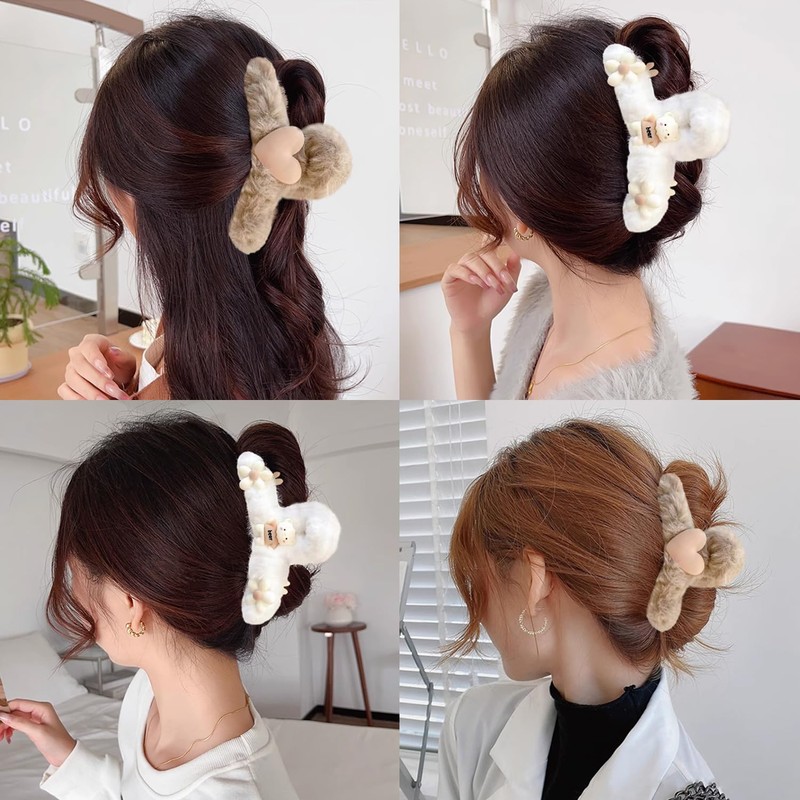 ANYTOP Hair Clips, Large Hair Clips, Set of 2, Hair