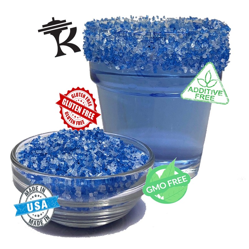 Snowy River Blue Dream Cocktail Sugar - Naturally Colored Blue