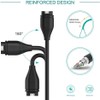 E ECSEM Charging Cable Compatible for Garmin Lily 2 Active