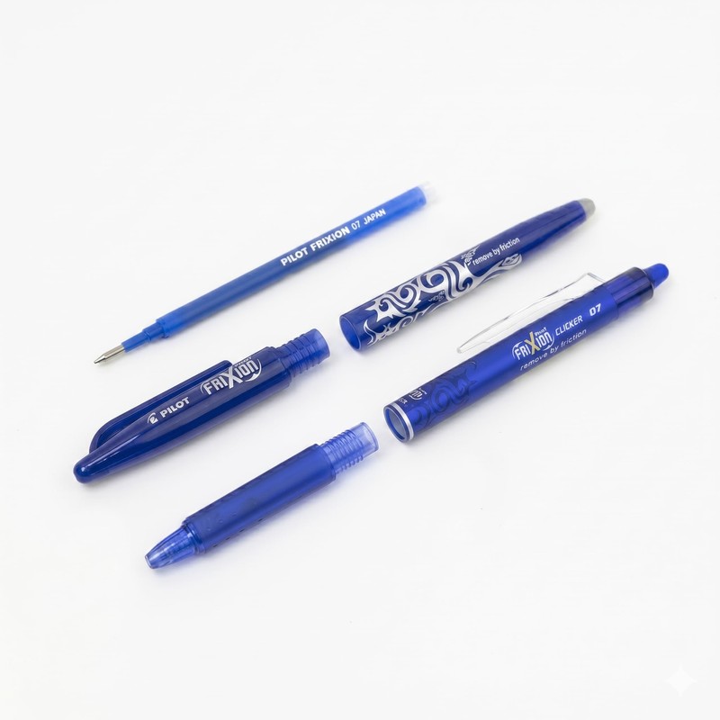 Pilot FriXion Gel Rollerball Pen Refills, 0.7 mm, Pack of