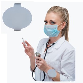 1Pcs Nurse Must Haves for Work Erasable Wrist Strap Reusable Patient Wrist Strap Silicone Memo Wrist Strap Notepad Vital Sign Recorder Wearable Wrist Strap Hands for Tech Supplies Grad Gift (Grey)