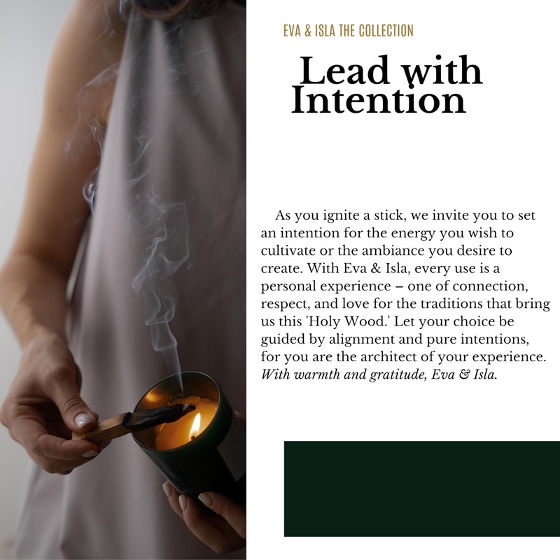 Eva & Isla Premium Thick 7-Piece Palo Santo Sticks Ethically