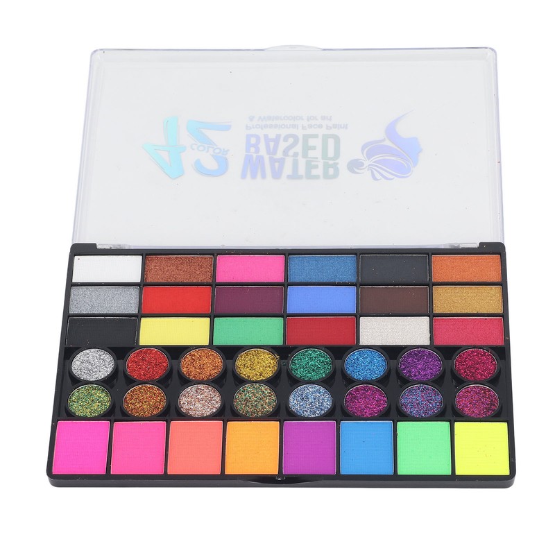 42 Colors Face Painting Kit for Kids Adults Matte Pearl