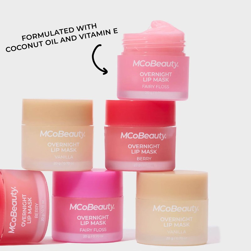 MCoBeauty - Double Duty Lip Mask - Contains Coconut Oil