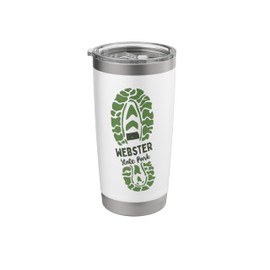 Webster State Park Kansas KS Hiking Boot Stainless Steel Insulated Tumbler