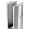 Stainless Steel Glass Clamp Bracket Mount Glass Spigot Public Bathroom