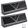 Flowild 2 Pack 15 Inch Baseboard Register (Duct Opening Size)