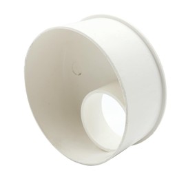 Namvo 2Pcs Solvent Soil Pipe Reducer, 110mm to 50mm Push Fit Solvent Weld Waste Pipe Fitting, Reducer Connector Soil Pipe Drain Pipe Fittings
