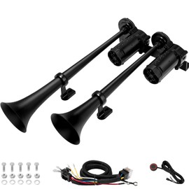 BANHAO Air Horn for Truck 12V Ultra Loud Train Horn Kit for Automobile