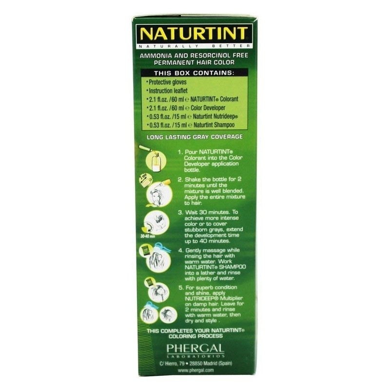Naturtint Hair Dye Sandy Golden Blonde 165ml X 2 (Pack