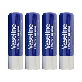 Half Club/Nivea Vaseline Lip Therapy Lip Balm Original Care 4.8g x 4 / 니베아 바세린 립 테라피 립밤 오리지널 케어 4.8g X 4개