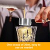 2 PCS Measuring Cup, Stainless Steel Coffee Small Measuring Scoop