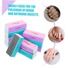 BIUDECO 3sets Nail Manicure Tool 4-sided Nail Buffer Block Sanding