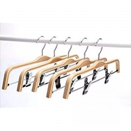 Only Hangers Laminated Bamboo Pant/Skirt Hanger 10 Pk