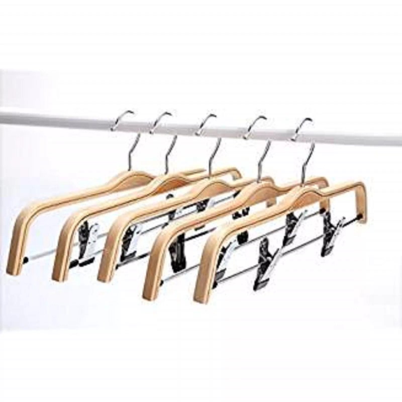 Only Hangers Laminated Bamboo Pant/Skirt Hanger 10 Pk