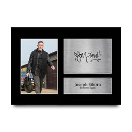 HWC Trading A4 Joseph Sikora Power Tommy Gifts Printed Signed Autograph Picture for TV Show Fans