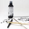 Artway Inchiostro di Indiano Nero - 300 ml - Ideale