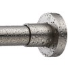 EBOATOP Shower Curtain Rod Tension- Never Rust No Drill Non-Slip