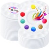 Vabrloy Pack of 24 Mixing Palette, 15.8 cm Round Painting
