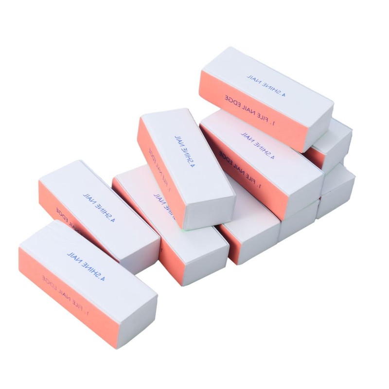 FRCOLOR Sets Professional Nail Buffer Kit Piece Sponge Nail Files